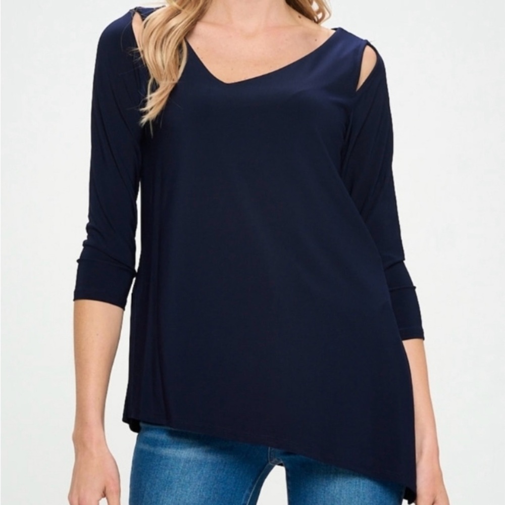 Black Asymmetrical Top